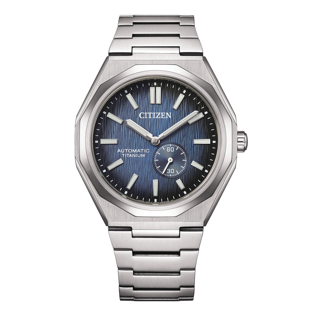 Orologio Uomo Citizen Automatico Super titanio Zenshin 60 Blu NK5020-58M