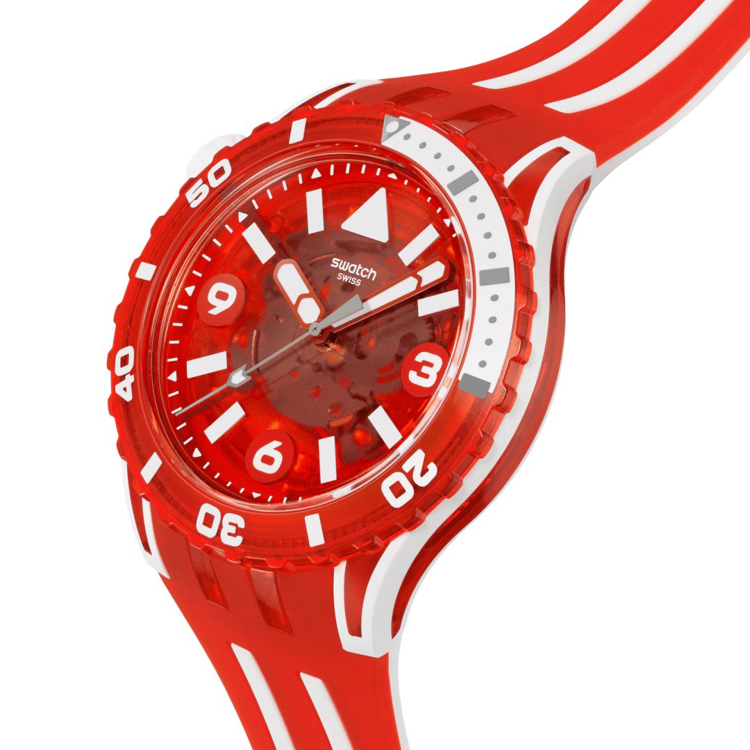 Orologio Unisex Swatch SCUBAQUA LION'S MANE Neon SSCU09R100