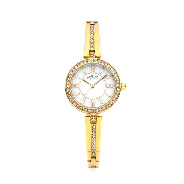 Orologio Donna 4US Cesare Paciotti Semirigido Dorato Zirconi T4SW471