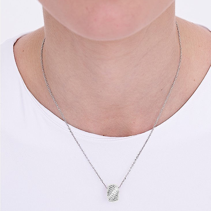 Collana Donna Unoaerre Argento 925 Con Pendente A Vortice 504565