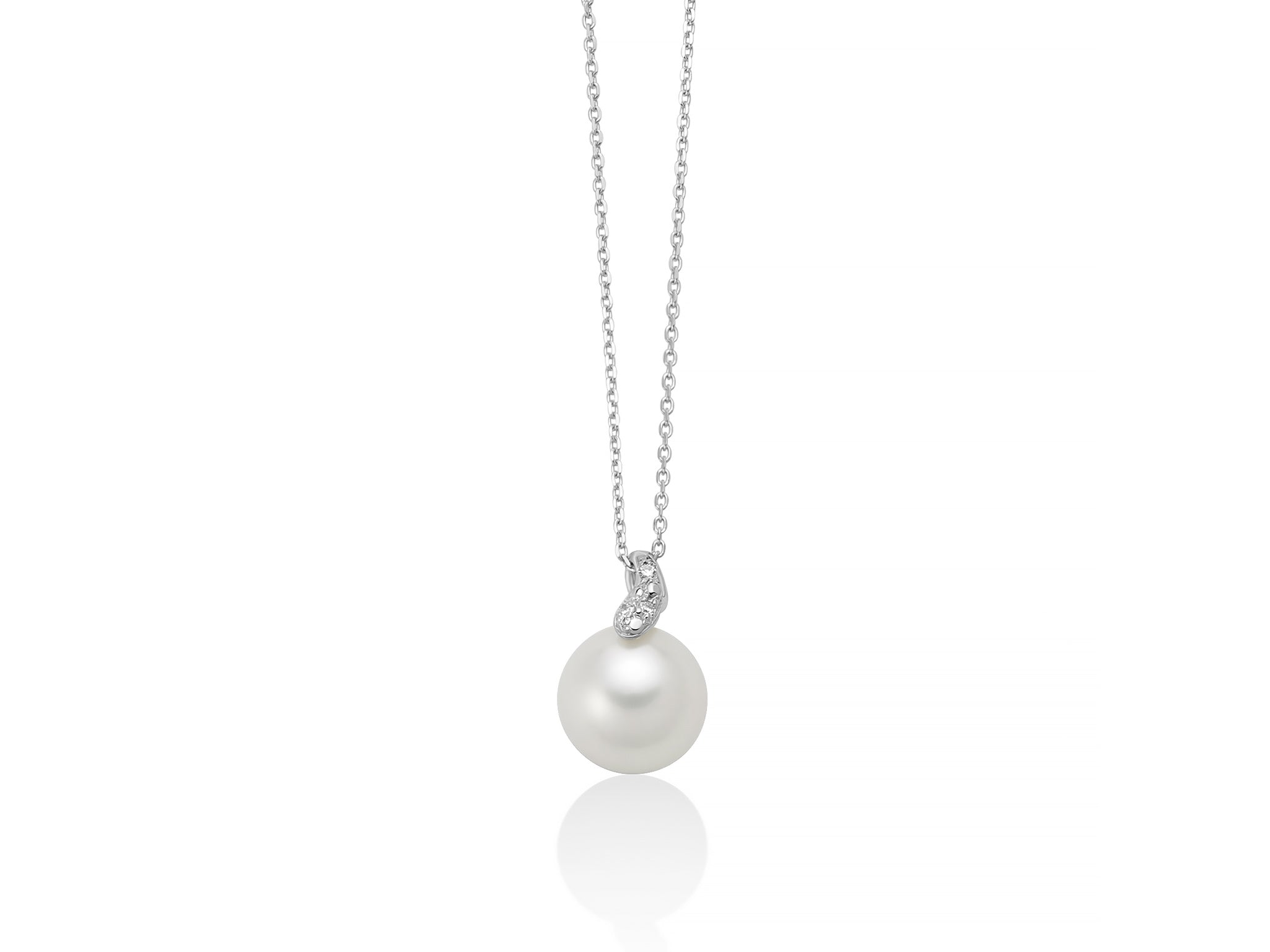 Collana Box Classica In Oro Bianco 10K – Larghezza 0,8 Mm, Lunghezze 45,7 / 50,8 / 55,9 Cm, Regalo In Scatola