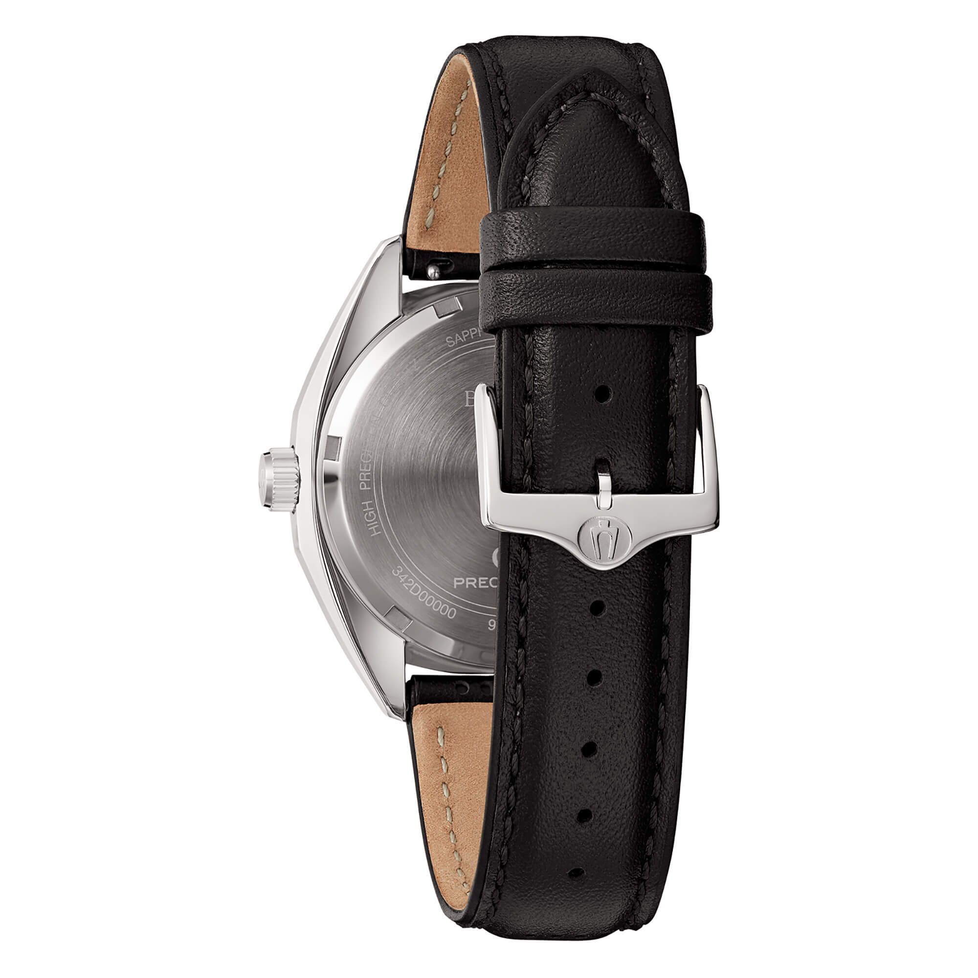 Orologio Uomo Bulova Jet Star Precisionist 262 Hz Quarzo Acciaio Pelle 96B414