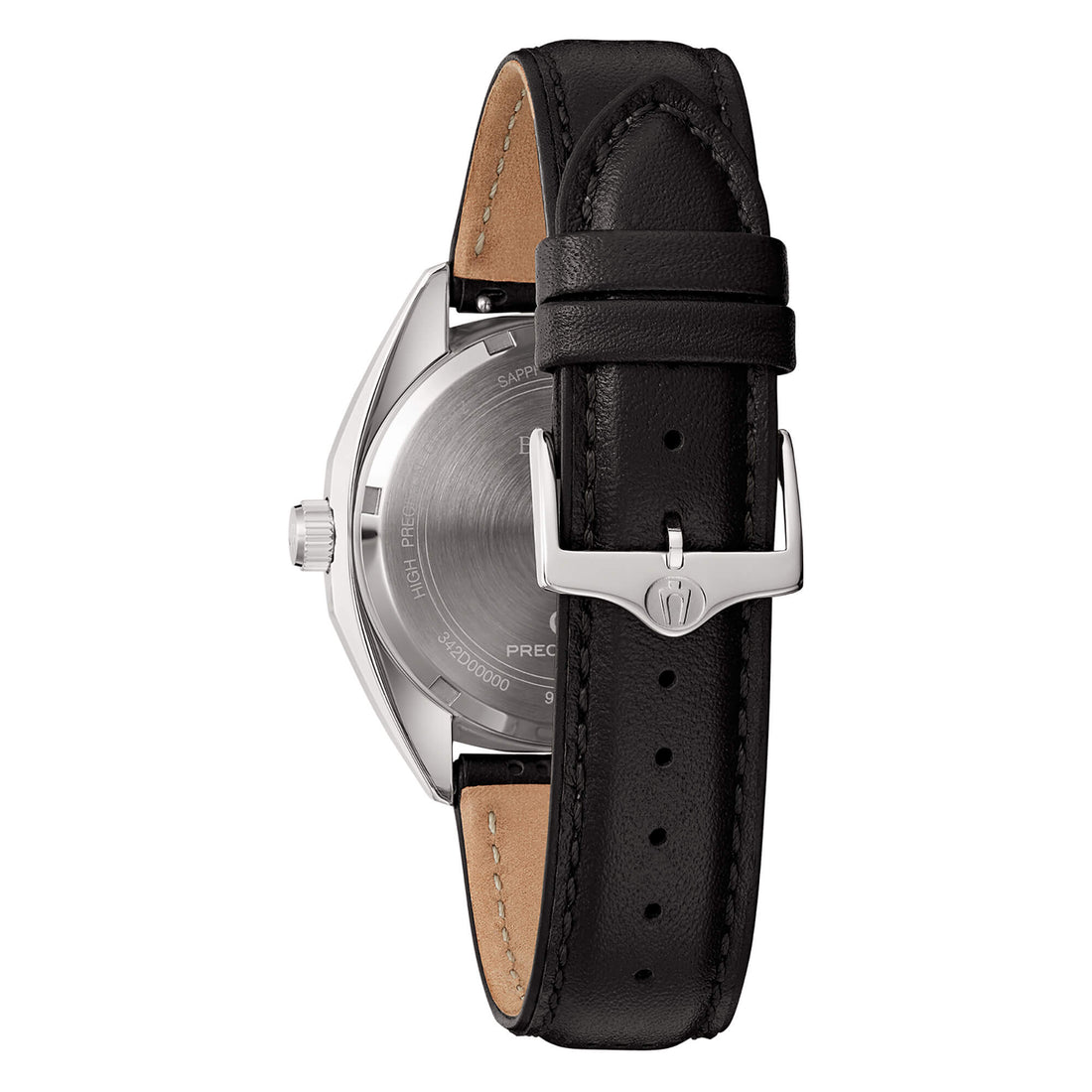 Orologio Uomo Bulova Jet Star Precisionist 262 Hz Quarzo Acciaio Pelle 96B414