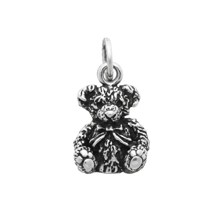 Charm Donna Giovanni Raspini Argento 925 Orsetto Teddy Realizzato A Mano 06207
