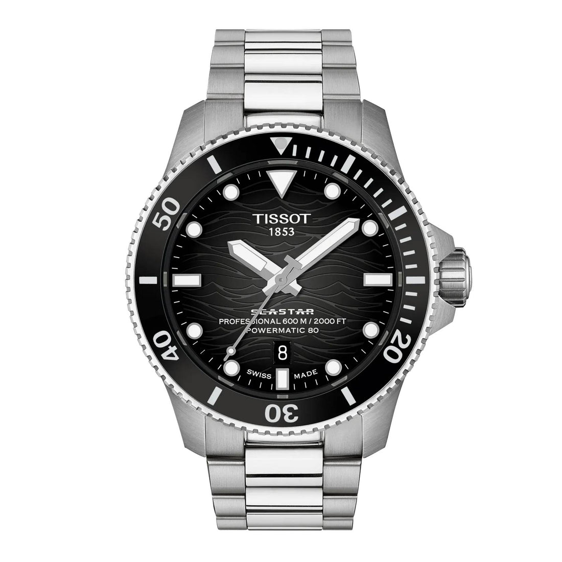 Orologio Uomo Tissot Automatico Seastar 2000 Professional Powermatic T1209071105100