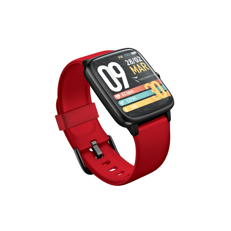 Orologio Unisex Techmade Smartwatch Rosso TM-MOVE-RED