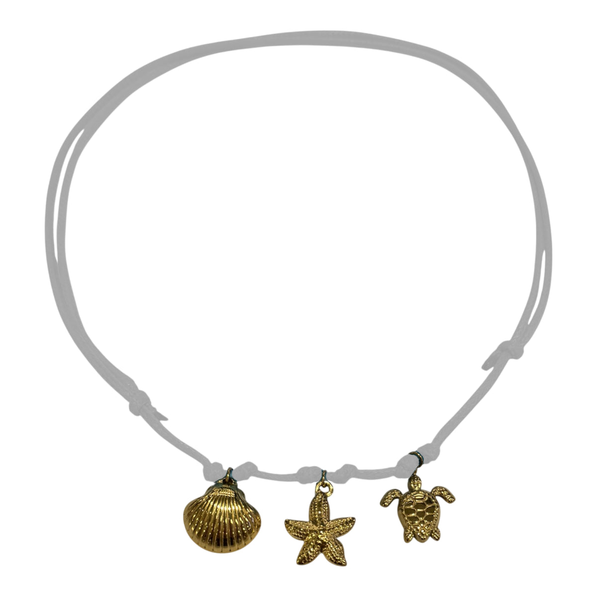 Collana Donna Re Mida Cordino SANTORINI