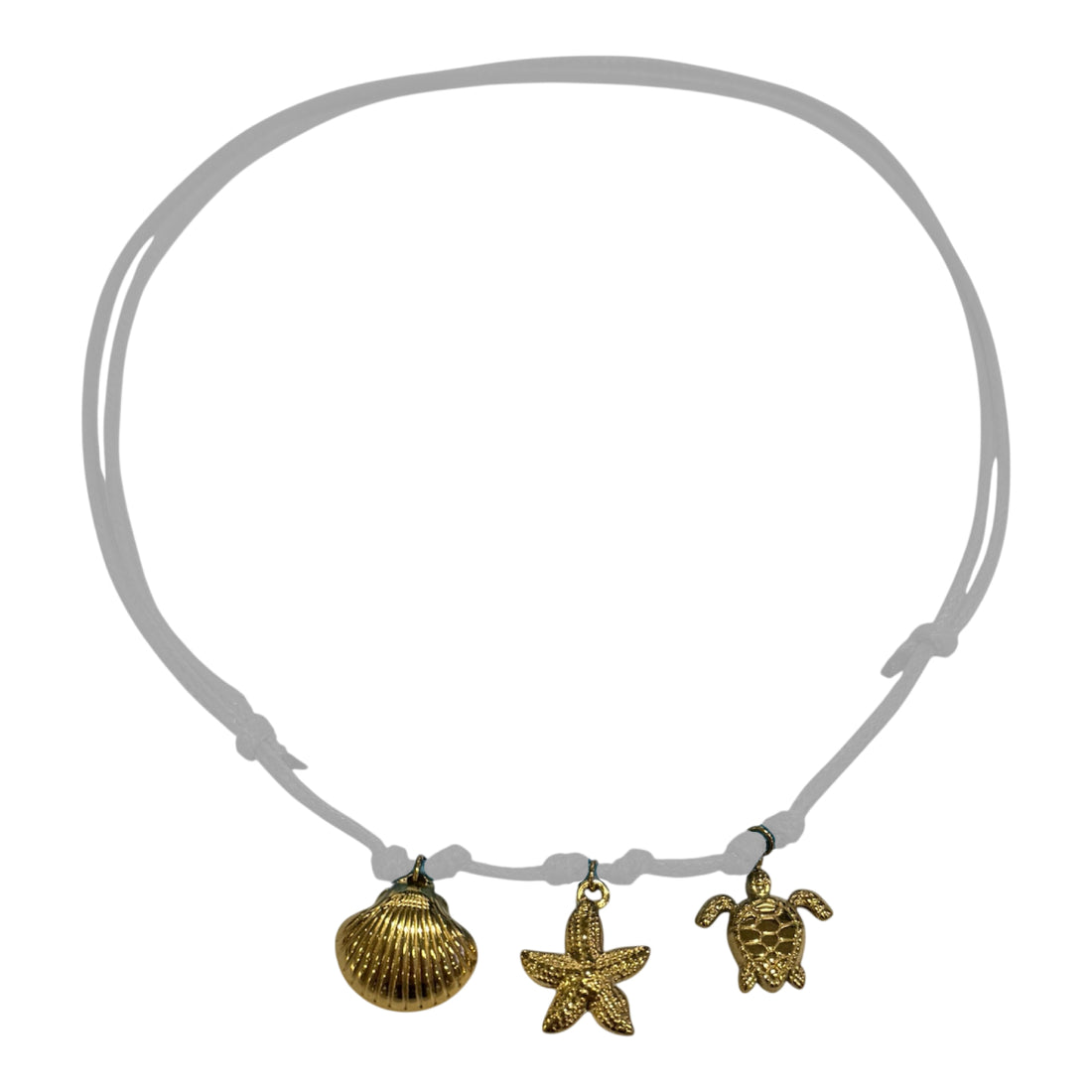 Collana Donna Re Mida Cordino SANTORINI