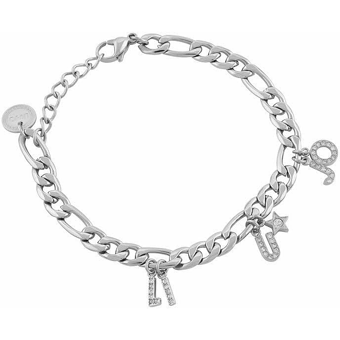 Bracciale Donna Liu Jo Acciaio Charms Con Logo LJ1699