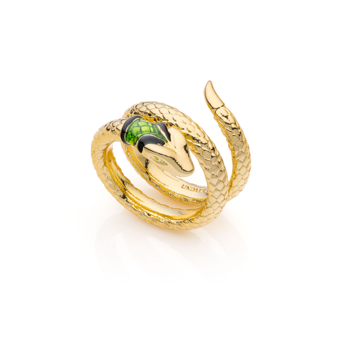 Anello Donna Unoaerre  Bronzo Dorato Serpente 531997