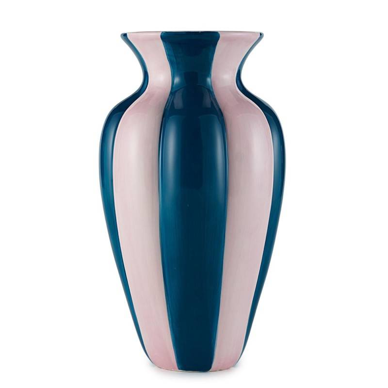 Vaso Henriette Maison Duo Rosa/Ottanio 30 cm D19374