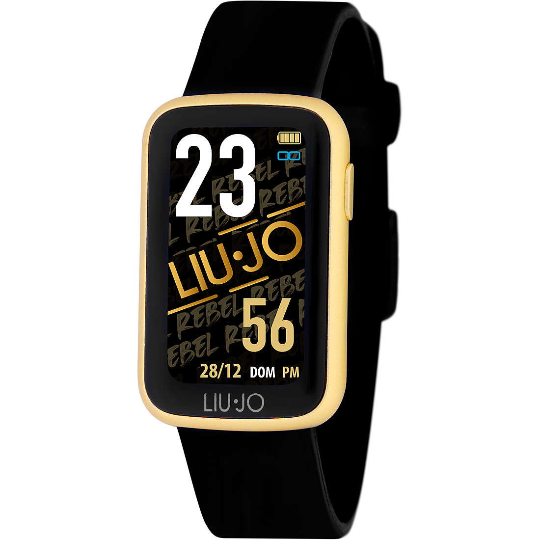 Orologio Liu Jo Donna Smartwatch Fit Cinturino Gomma Nero SWLJ039