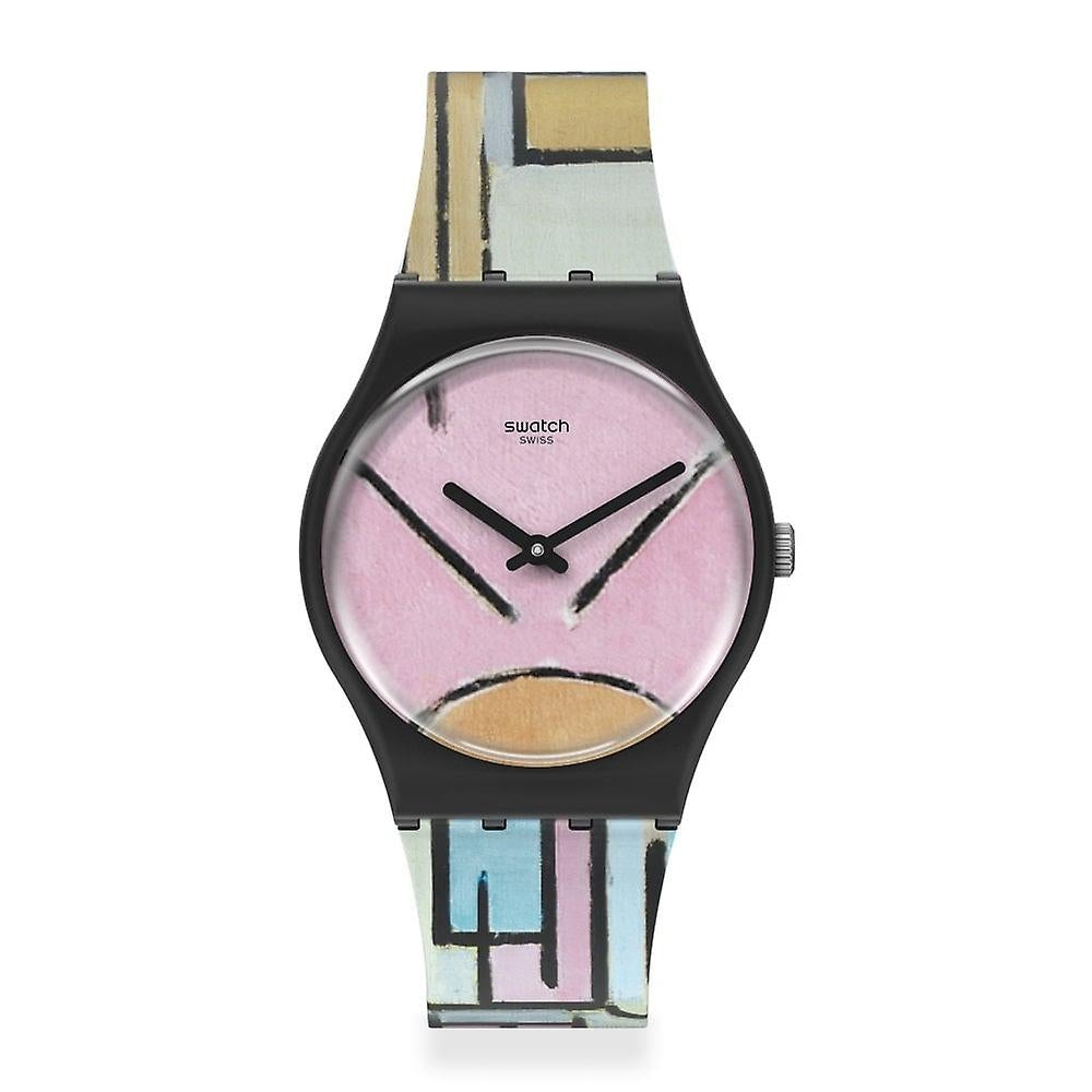 Orologio Donna Swatch solo tempo MOMA Gz350 cinturino in gomma
