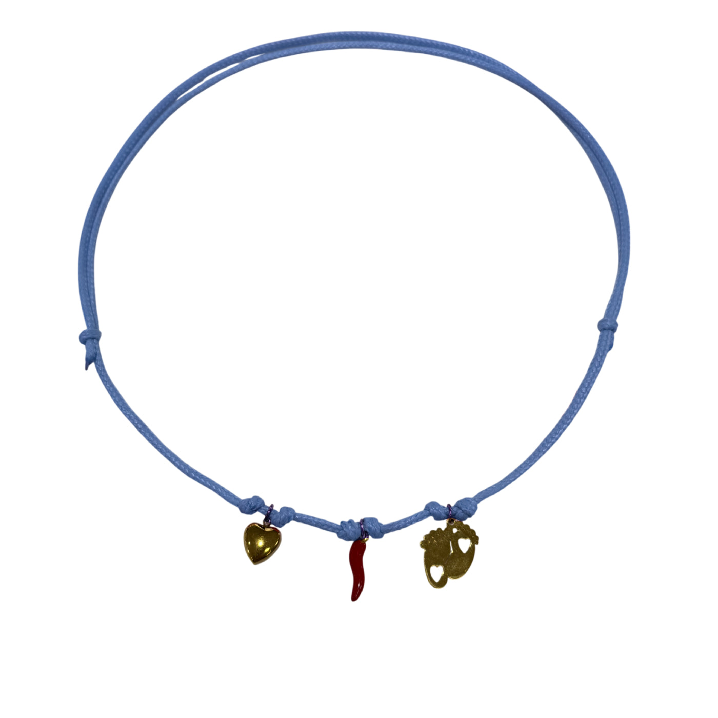 Collana Donna Re Mida Cordino FAMIGLIA SCARAMANTICA