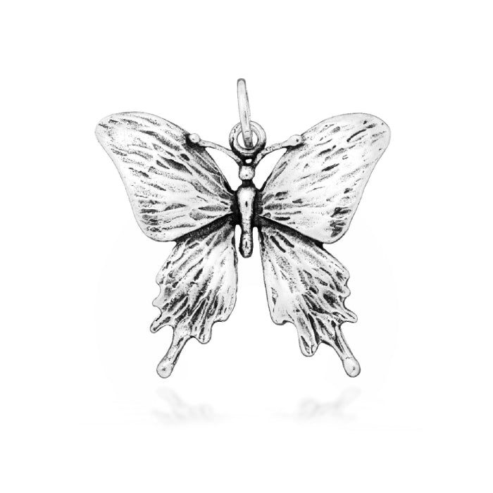Charm Donna Giovanni Raspini Argento 925 Farfalla Light Media Fatta A Mano 06438