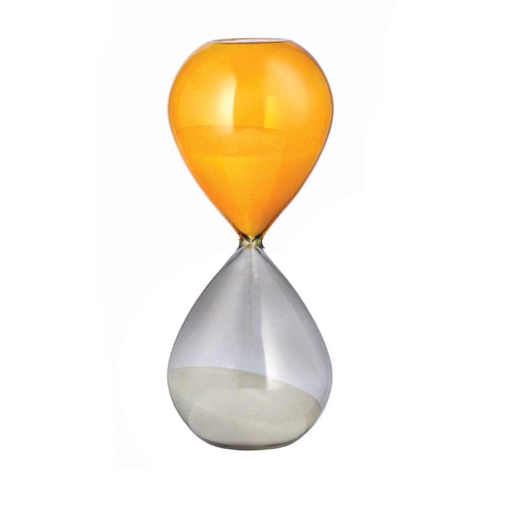 Clessidra Onlylux Vetro Doppio Colore Arancio Fumè H20 OL03050