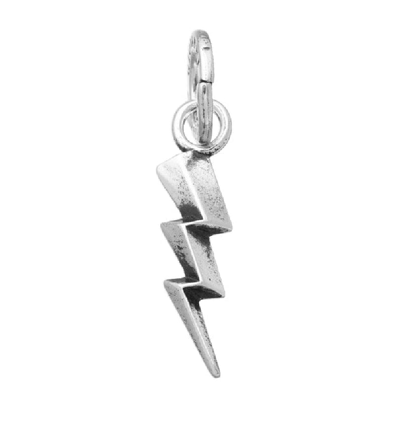 Charm Unisex Giovanni Raspini Argento 925 Mini Fulmine Realizzato A Mano 10931