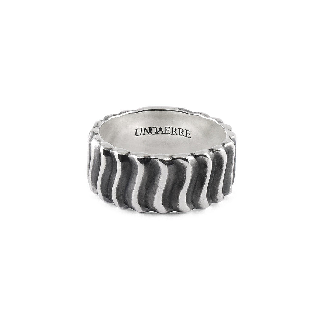 Anello Uomo Unoaerre Argento 925 a Fascia 480780