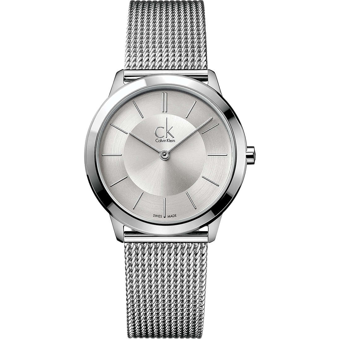 Orologio Donna Acciaio Calvin Klein Quarzo Solo Tempo K3M22126