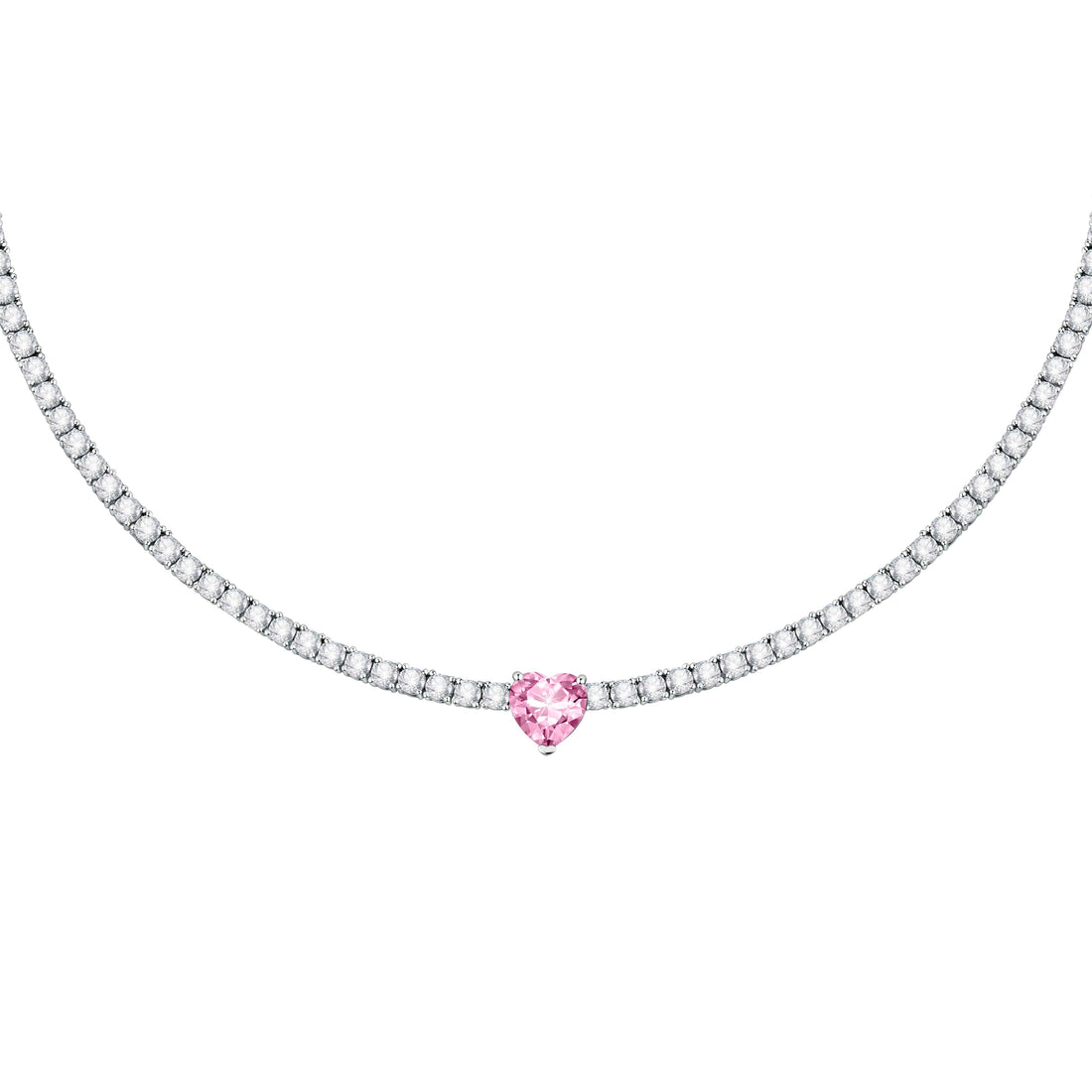 Collana Donna Chiara Ferragni Tennis Zirconi Cuori