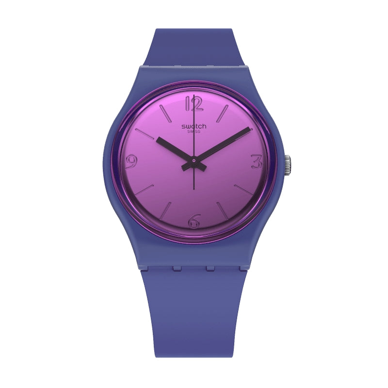 Orologio Donna Gomma Resina Swatch Quarzo Solo Tempo SO28V102