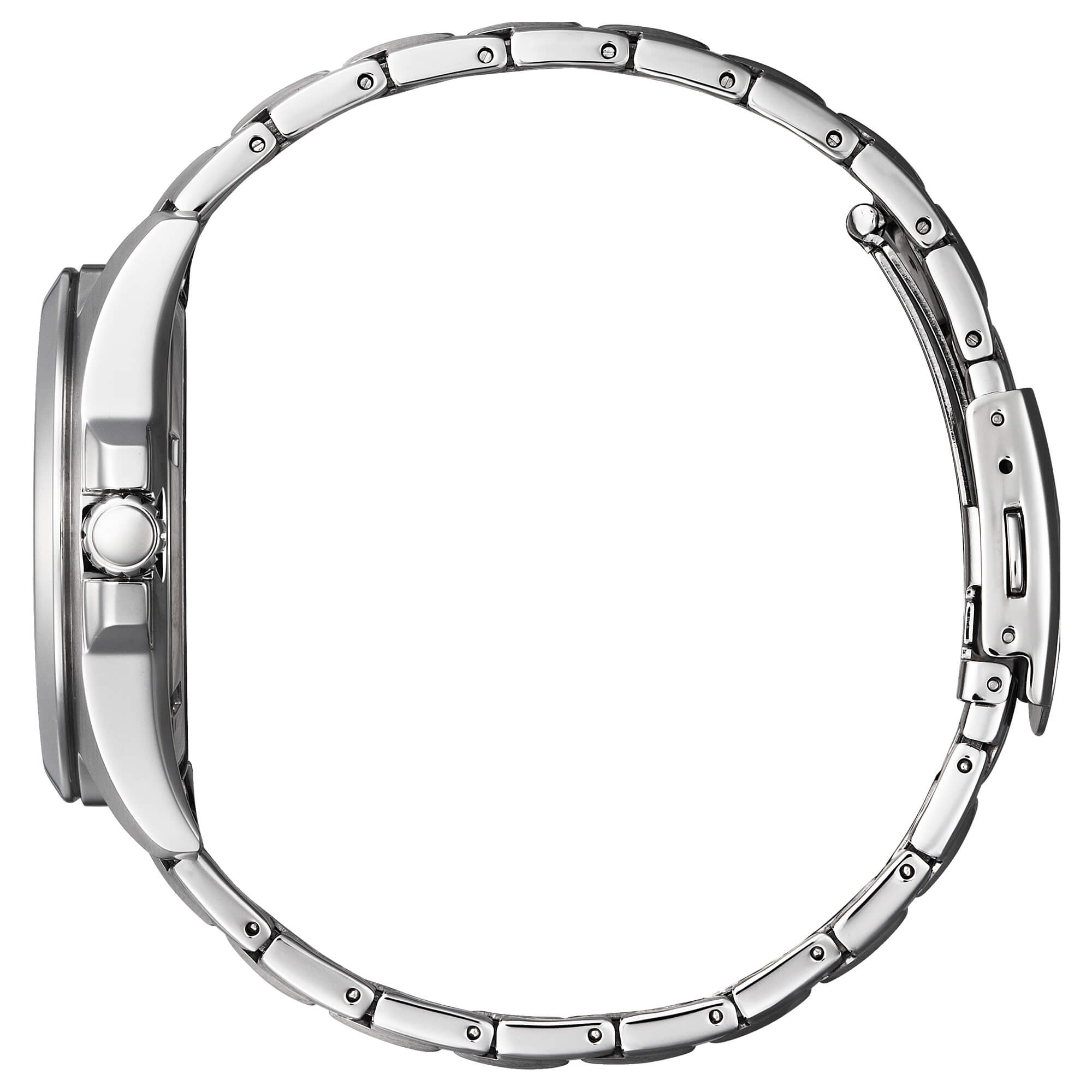 Orologio Uomo Citizen Eco-Drive Acciaio Quarzo Solo Tempo Data AW7050-84E