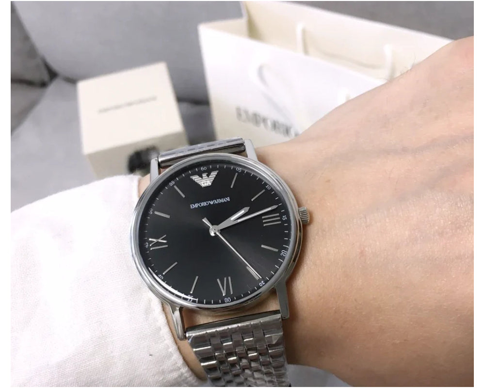 Orologio Uomo Emporio Armani Sport Casual Quarzo Quadrante Nero AR11152