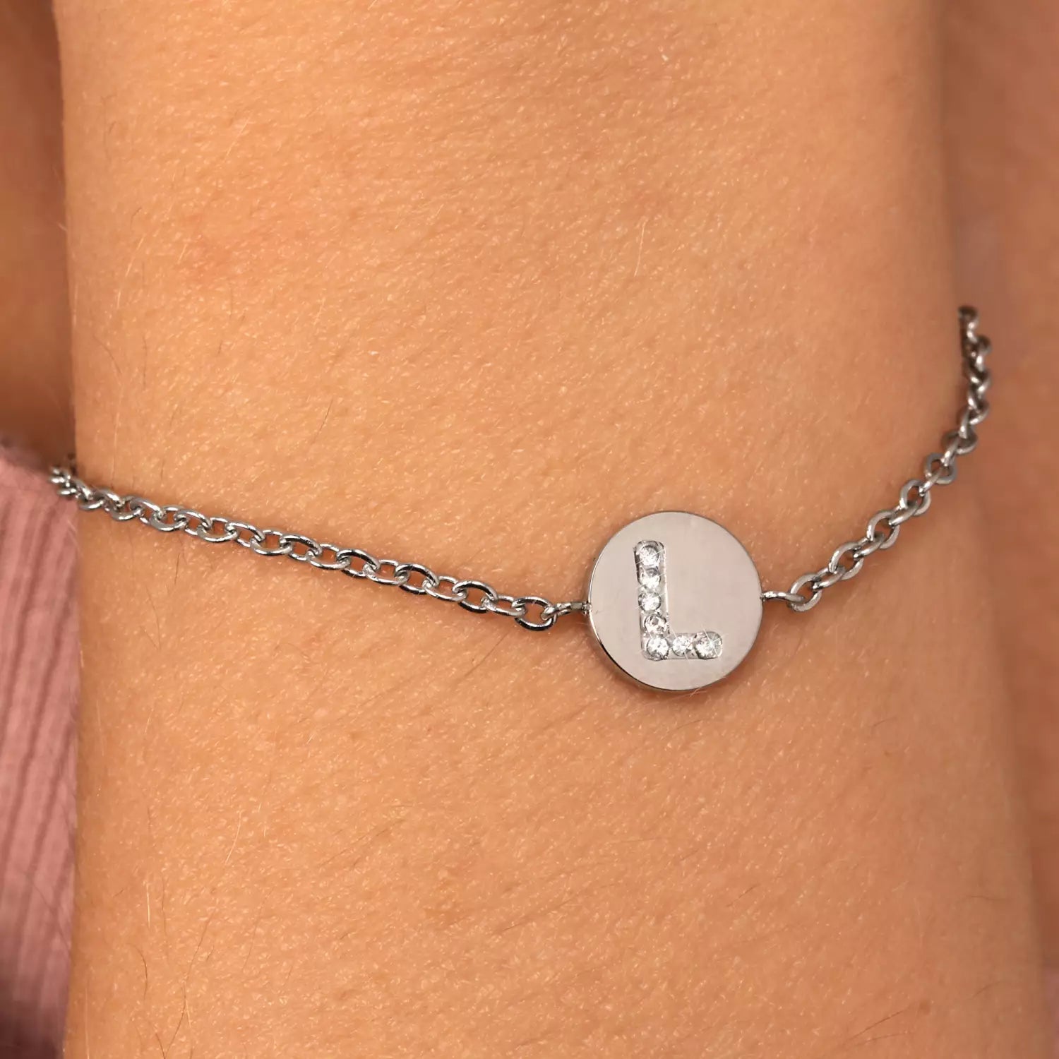 Bracciale Donna La Petite Story Acciaio Lettera L Family LPS05ASF45