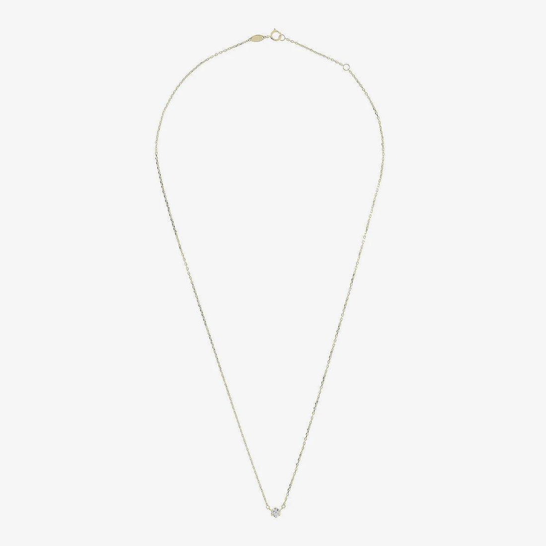 Collana Donna Milor Gold 9 KT Catena Rolò Punto Luce WSGD90348.YG