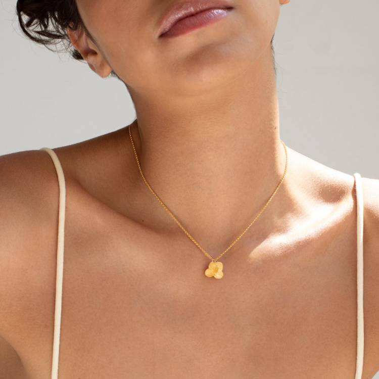 Collana Donna Joidart Pampalonia Ottone Oro JD-PAM-N01-BR