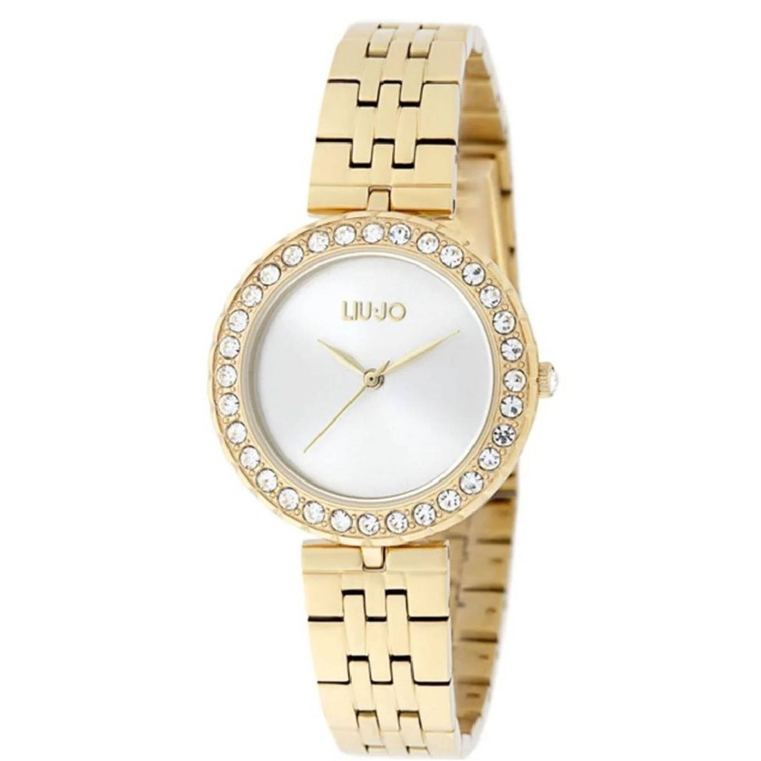 Orologio Donna Liu-Jo Luxury Crystal Chic Acciaio Dorato Solo Tempo TLJ1705