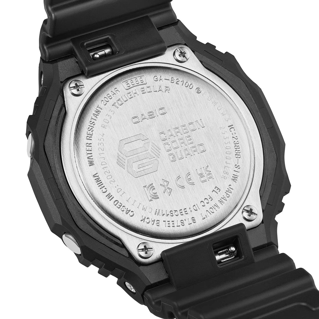 Orologio Uomo Casio G-SHOCK Tough Solar Nero Verde GA-B2100BEG-1AER