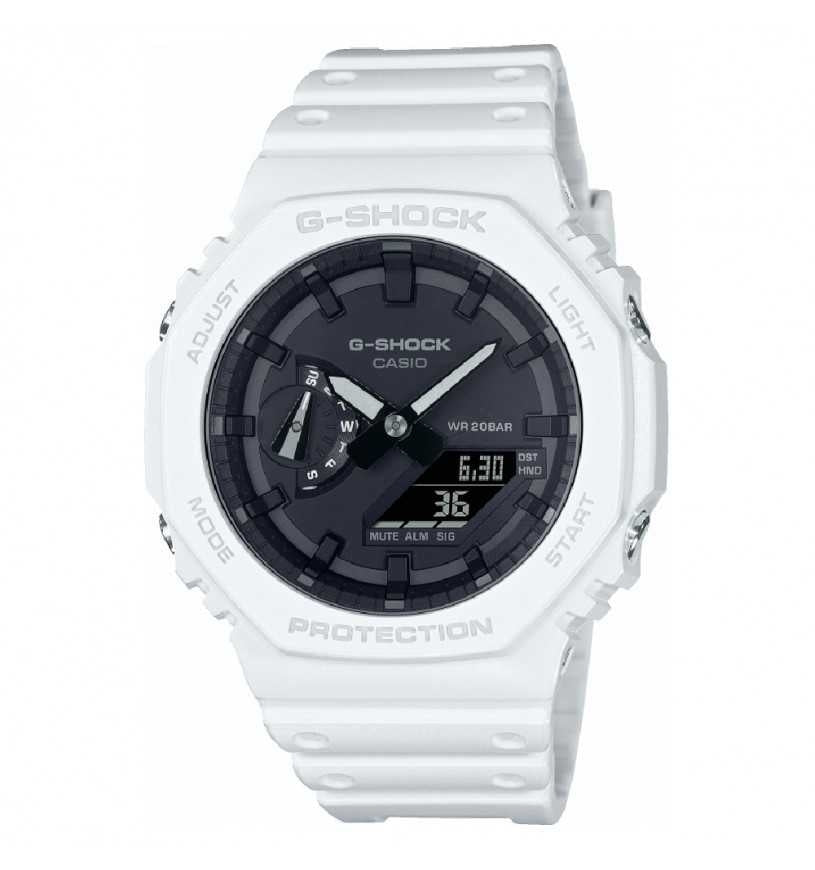 Orologio Uomo Casio G-SHOCK Gomma Analogico Digitale Quarzo GA-2100-7AER
