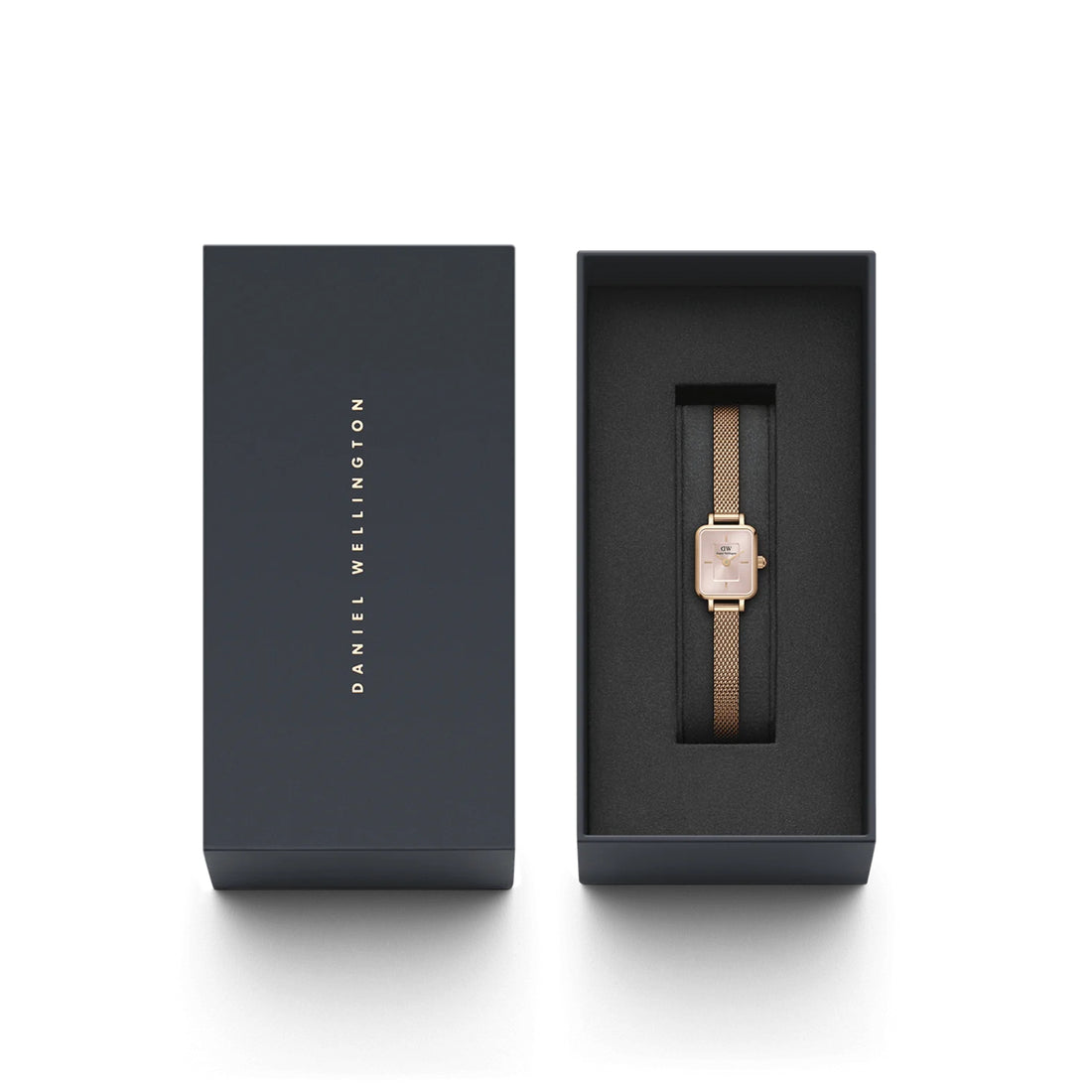 Orologio Donna Daniel Wellington Quadro Mini Acciaio Rosè  DW00100650