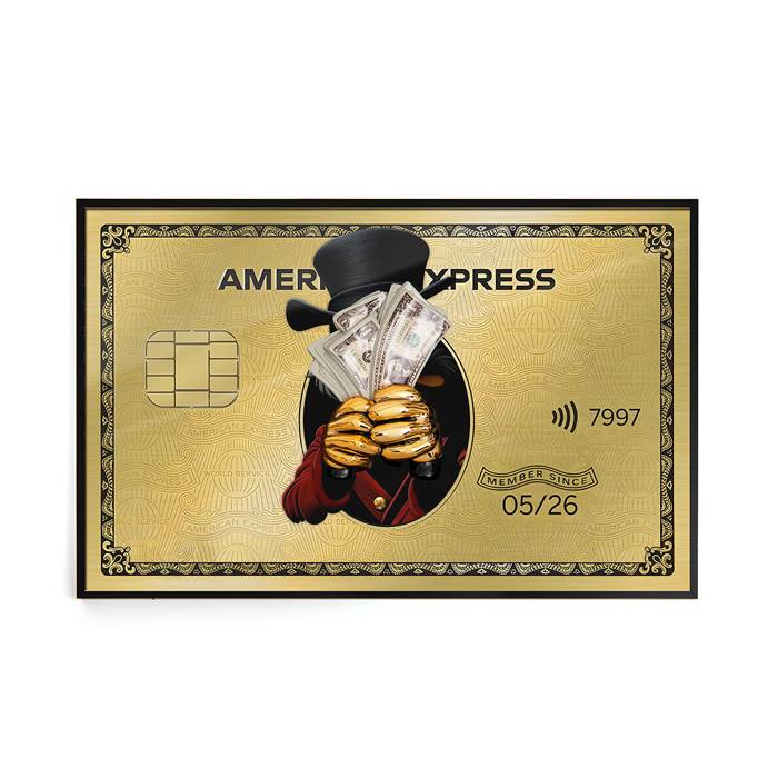 Quadro Sequenze Dream Big Gold Card 30x47,5 cm PZ033/GC30