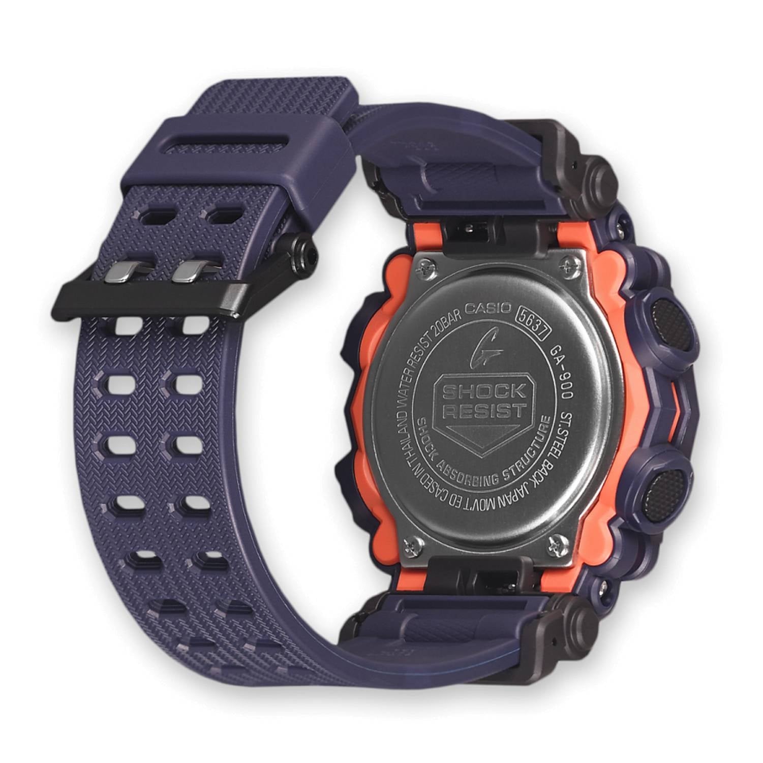 Orologio Uomo Casio G-SHOCK GA-900-2AER DIGITALE ANALOGICO Nero Gomma Silicone