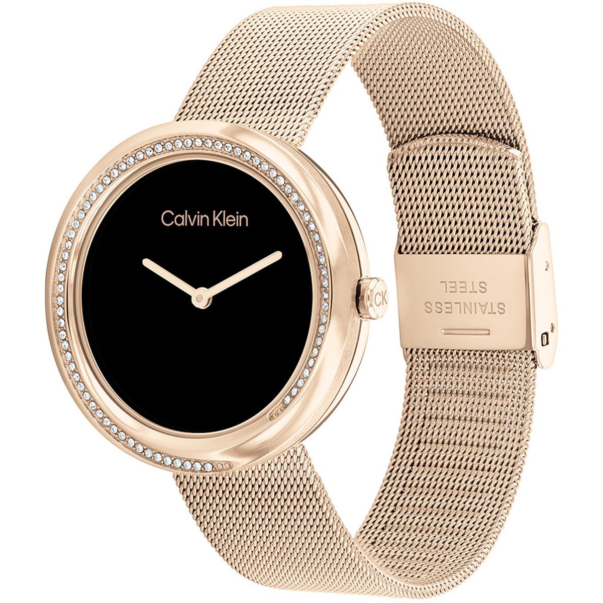 Orologio Donna Calvin Klein Acciaio Rosè Quarzo Solo Tempo Cassa 34mm CK25200151