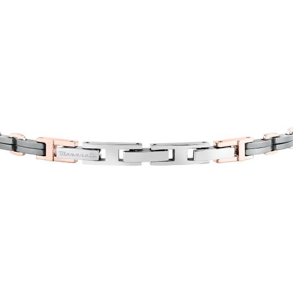 Bracciale Uomo Maserati Acciaio Rosè Titanio JM426AXF05