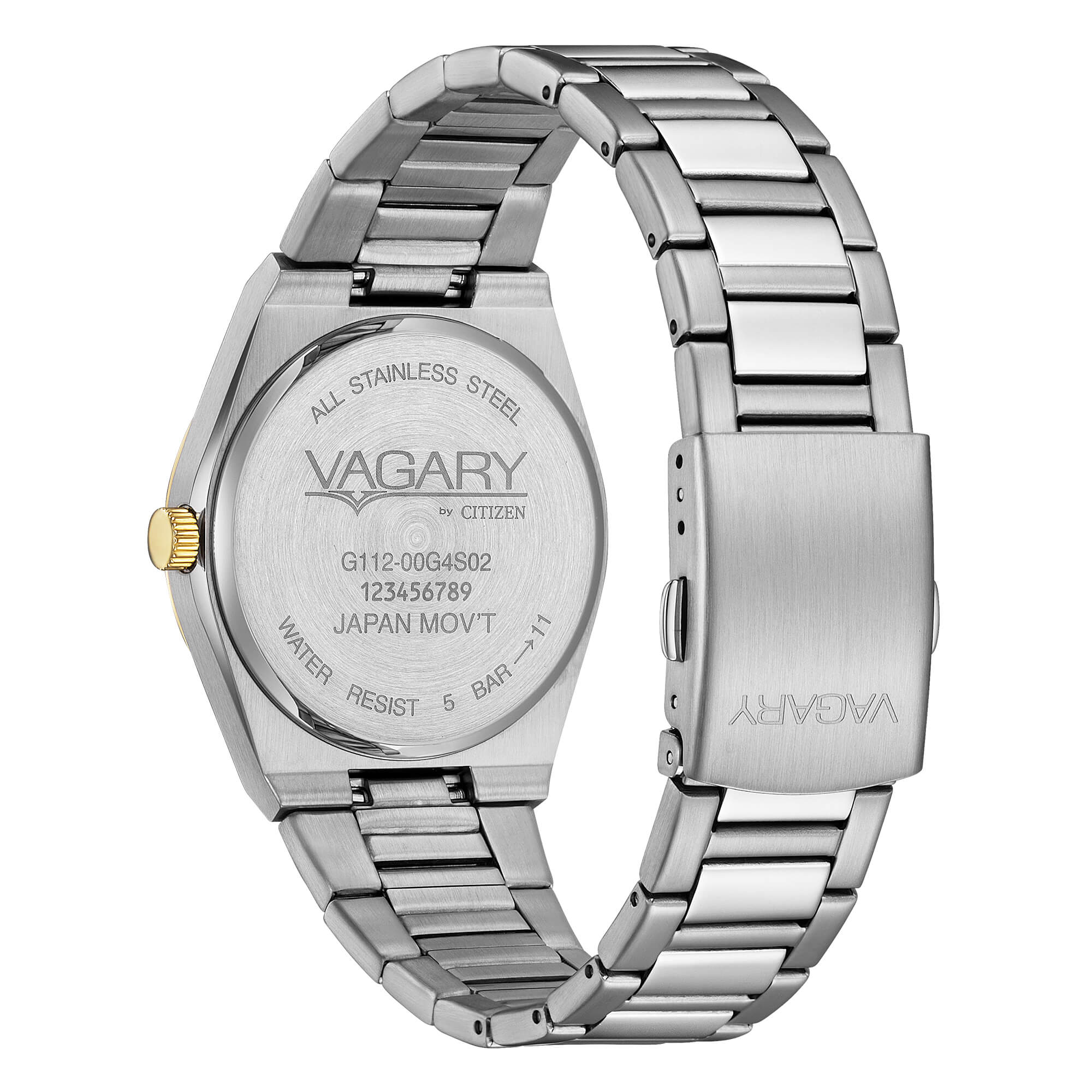 Orologio Uomo Vagary By Citizen Bicolore Quarzo Acciaio IB9-735-11