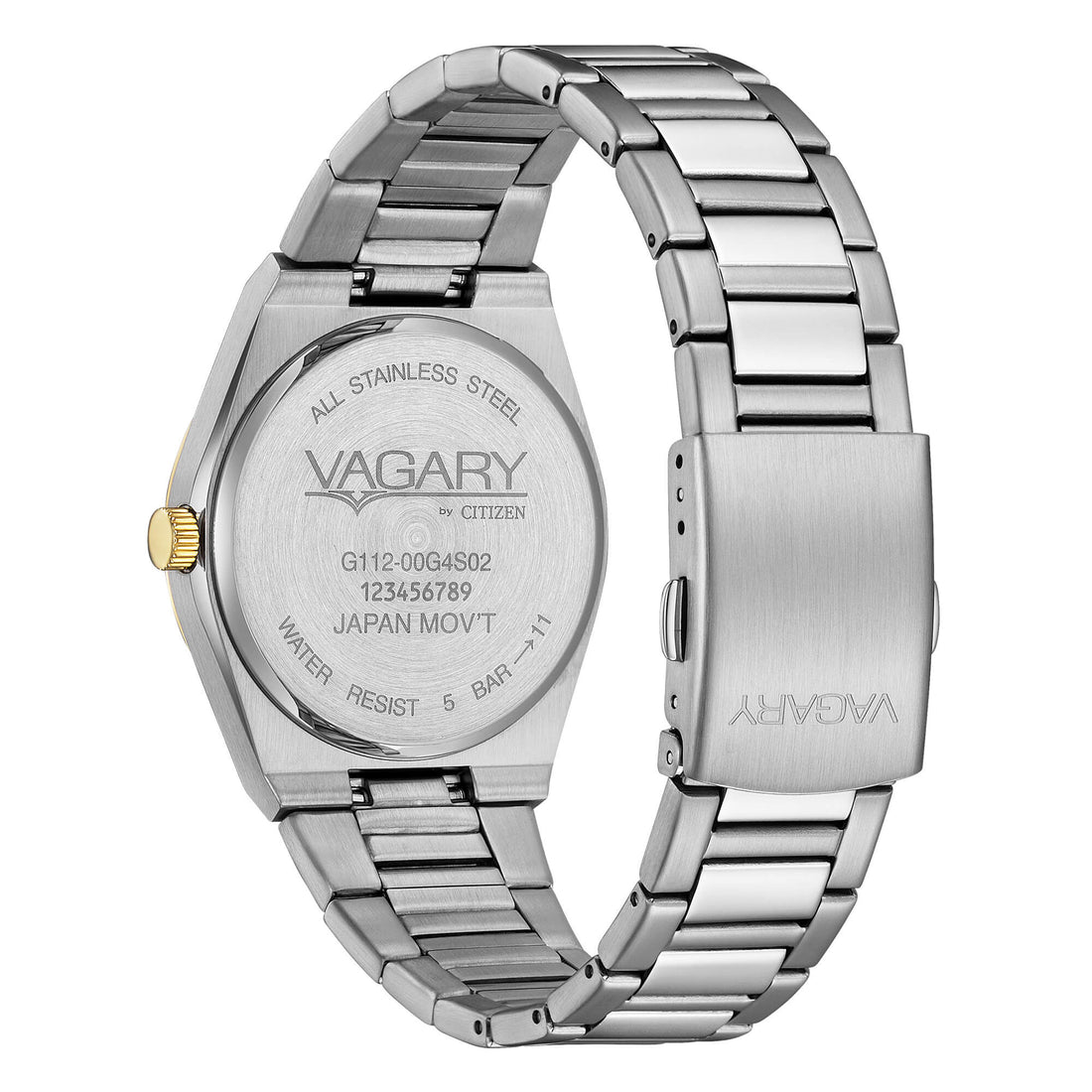 Orologio Uomo Vagary By Citizen Bicolore Quarzo Acciaio IB9-735-11