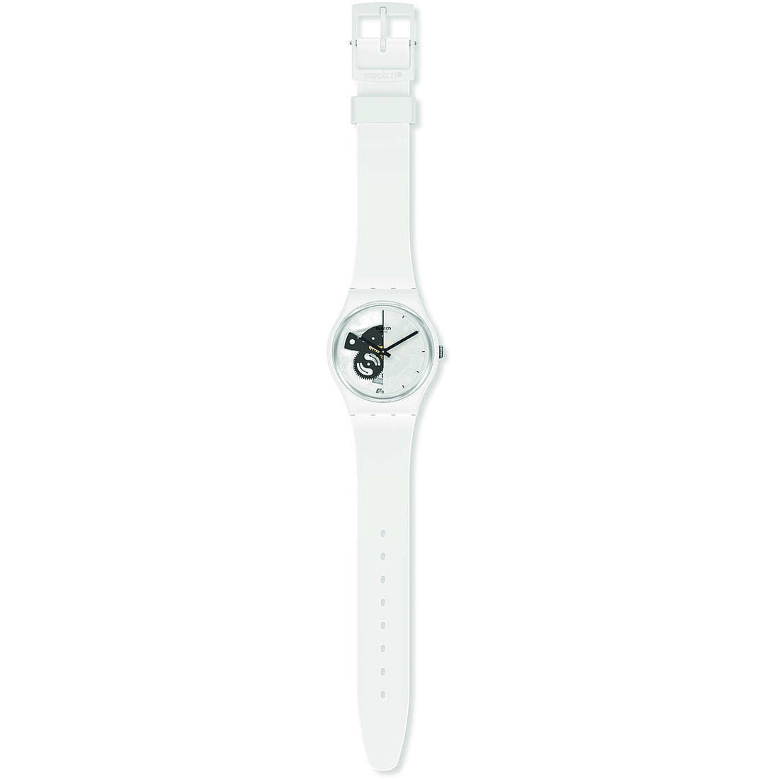 Orologio uomo Swatch Quarzo New Gent & Gent Bioceramic Cinturino in Silicone SO31W101