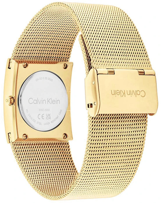 Orologio Donna Calvin Klein Acciaio Dorato Quarzo Solo Tempo 25100136