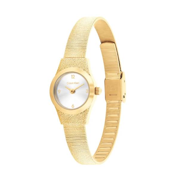 Orologio Donna Acciaio Oro Calvin Klein Quarzo Solo Tempo 25100193
