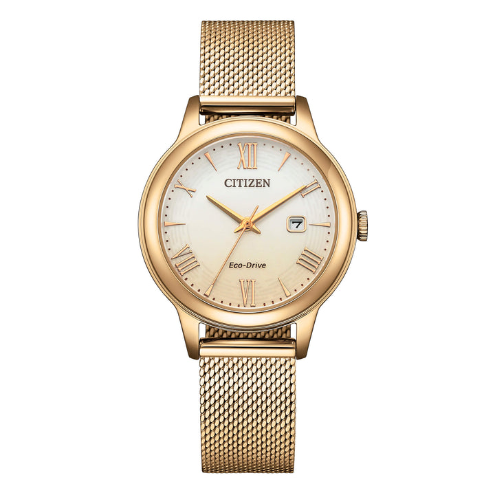 Orologio Donna Citizen Eco-Drive Solo Tempo Acciaio Rosè Madreperla EW2623-70P