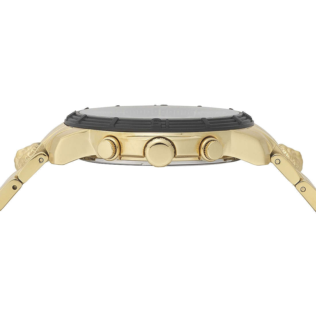 Orologio Uomo Versus  acciaio dorato crono