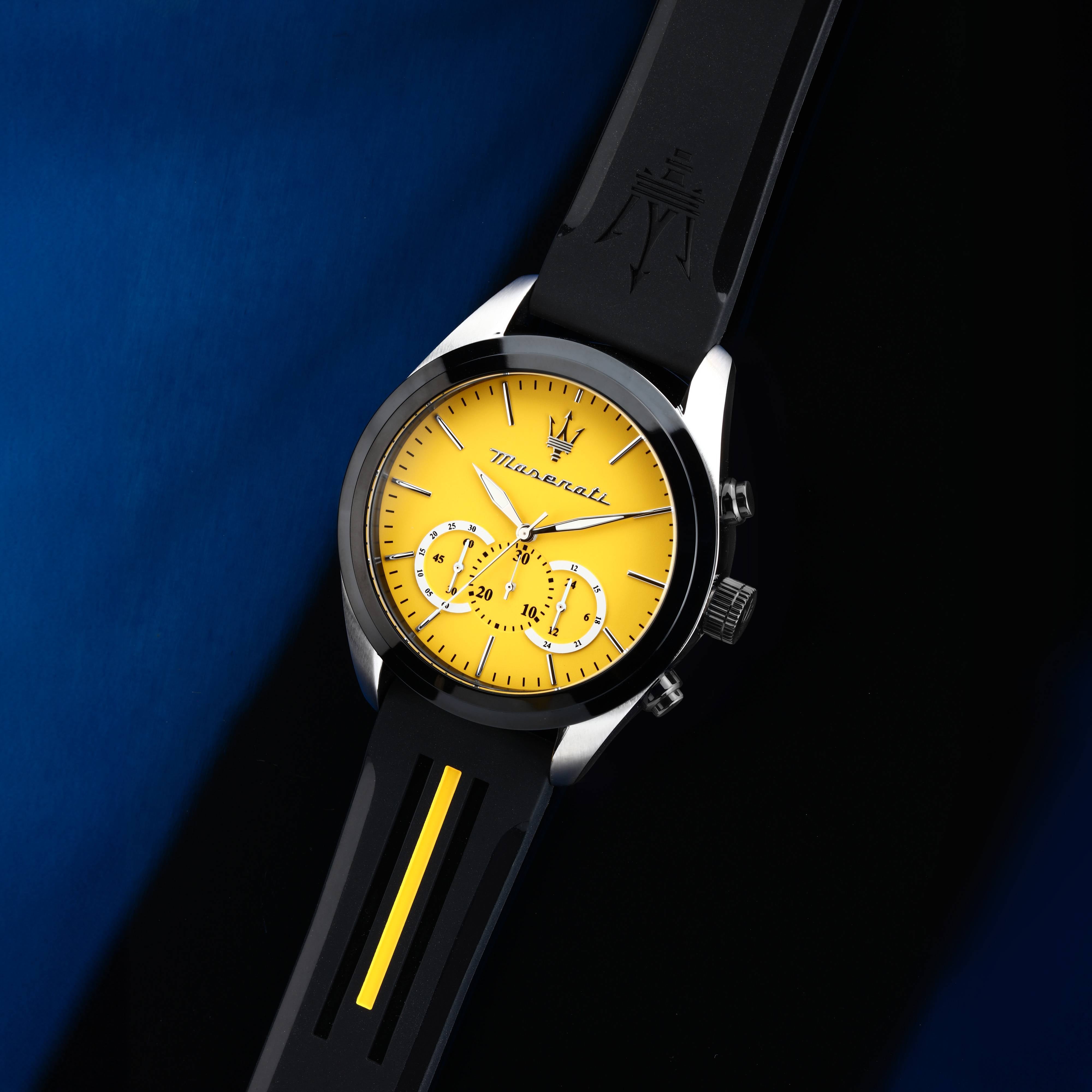 Orologio Uomo Acciaio Maserati Quarzo Cronografo Data  traguardo R8871612045