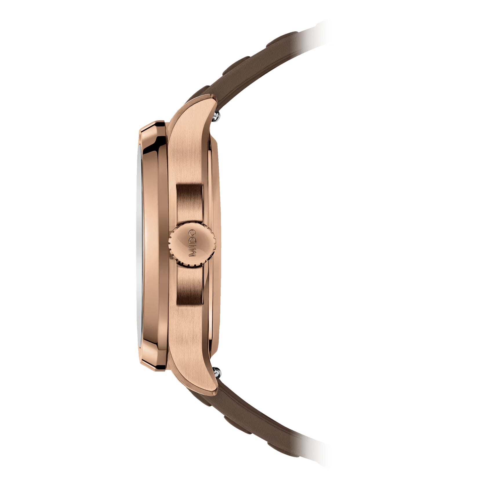 Orologio Uomo Mido Rosè Multifort TV Gran Data Cioccolato M0495263729100