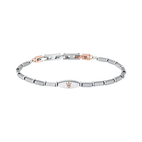 Bracciale Uomo Maserati Acciaio Rosè Titanio JM426AXF07