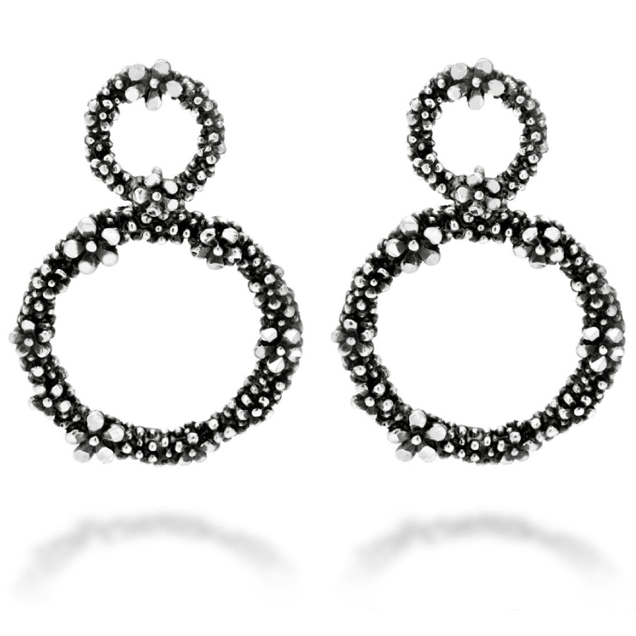 Orecchini Donna Giovanni Raspini Argento 925 Millefiori Brunito 11703
