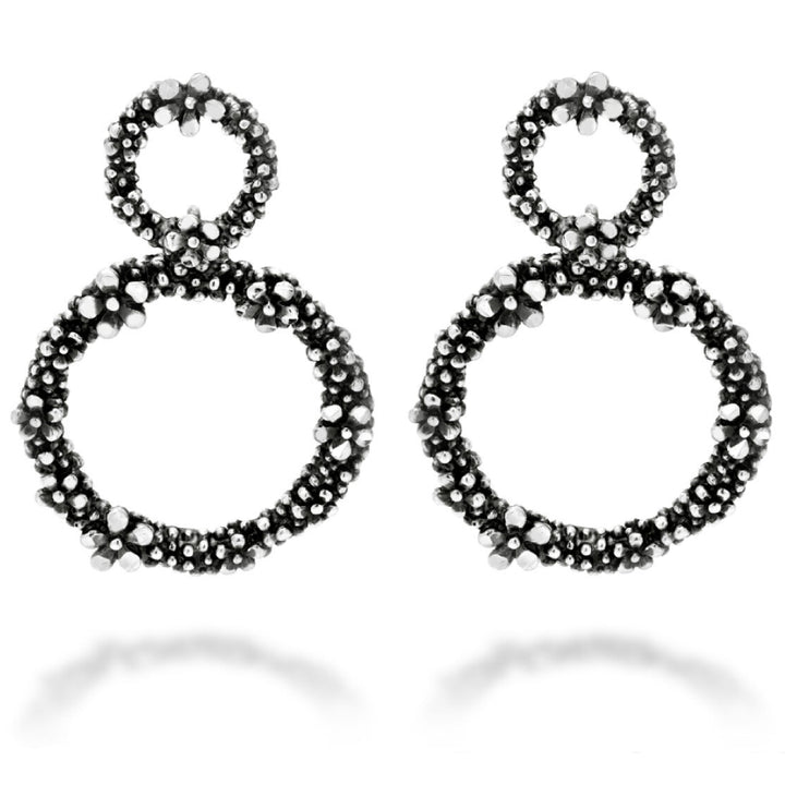Orecchini Donna Giovanni Raspini Argento 925 Millefiori Brunito 11703